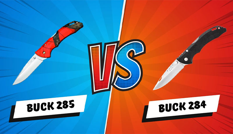 Buck Bantam 284 vs 285