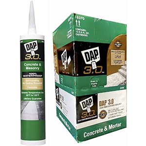 Dap 18370 3.0 Advanced | Caulk for Concrete Cracks