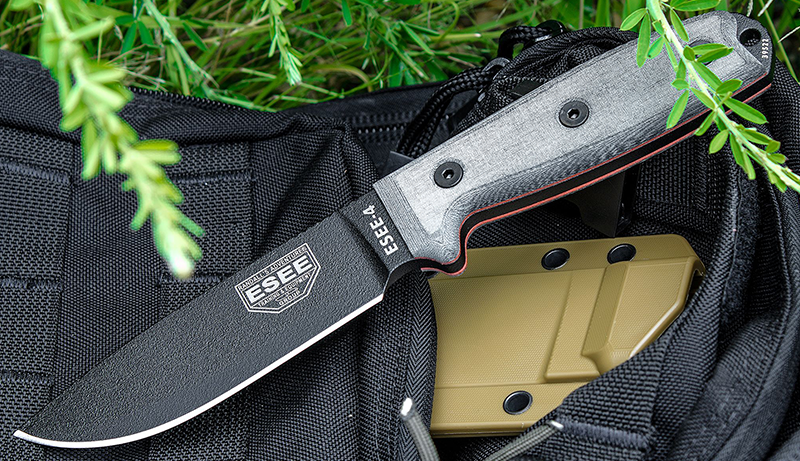 ESEE 4P-MB Fixed Blade Knife