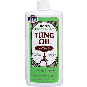 Hope’s Pure Tung Oil