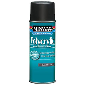 Minwax 33333000 Water-Based Polycrylic Clear Spray