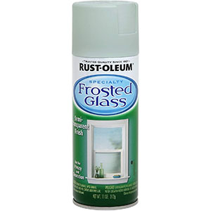 Rust-Oleum 257465 Specialty Frosted Glass Spray