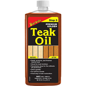 STAR BRITE Premium Golden Teak Oil 16 Oz- Sealer