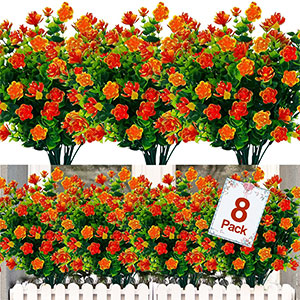 Turnmeon Outdoor Artificial Flowers