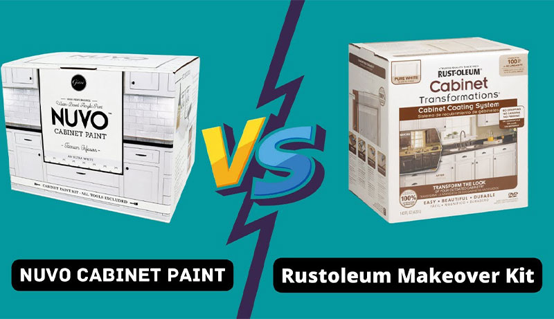 Nuvo Cabinet Paint vs Rustoleum